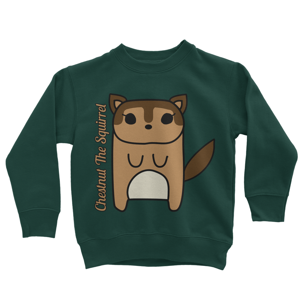 Chestnut The Squirrel - Classic Kids Sweatshirt