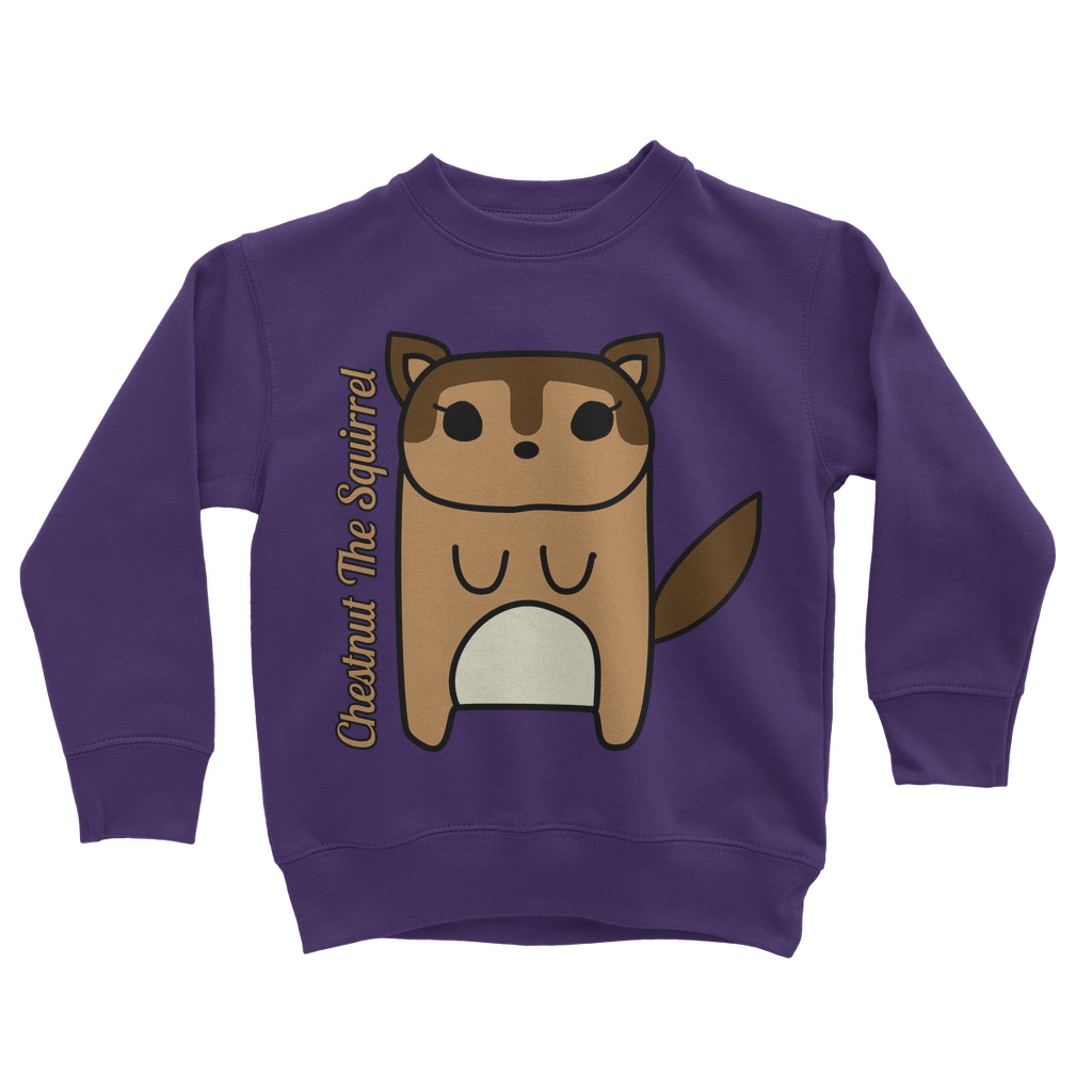 Chestnut The Squirrel - Classic Kids Sweatshirt