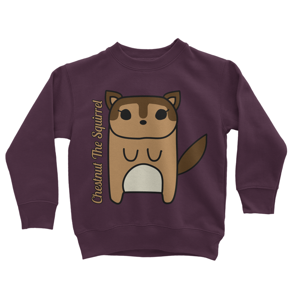 Chestnut The Squirrel - Classic Kids Sweatshirt