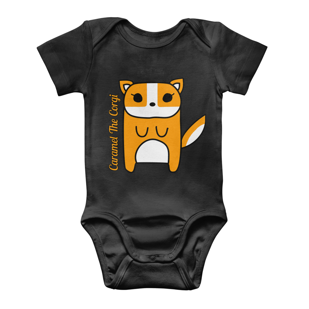 Caramel The Corgi - Classic Baby Bodysuit