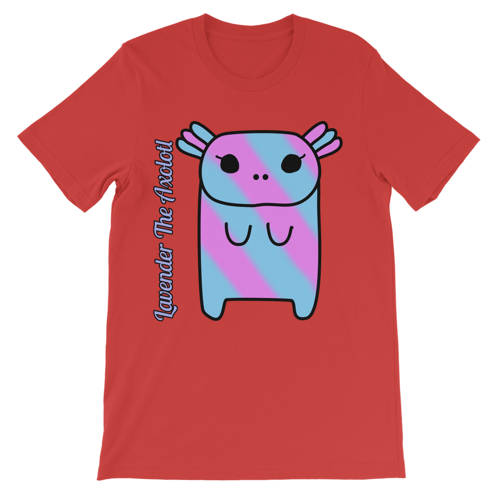 Lavender The Axolotl - Premium Kids T-Shirt