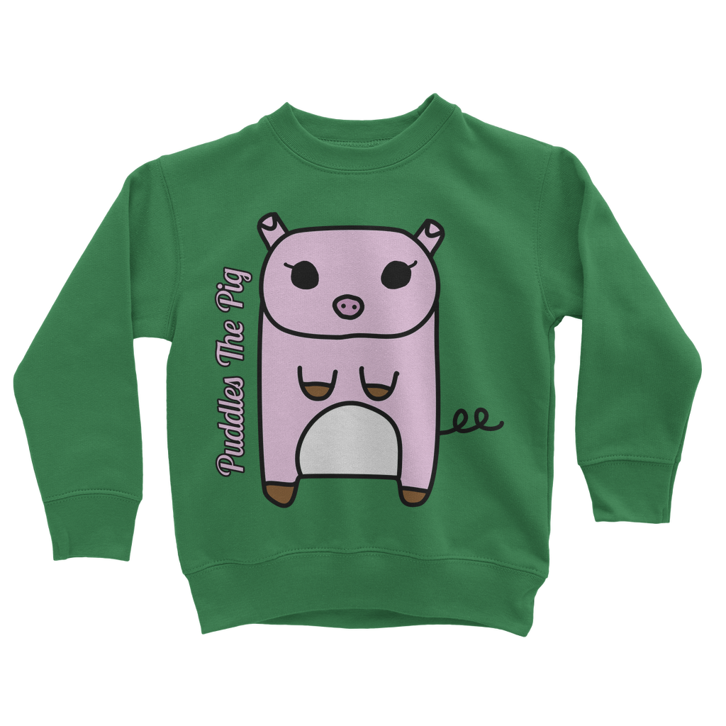 Puddles The Pig - Classic Kids Sweatshirt