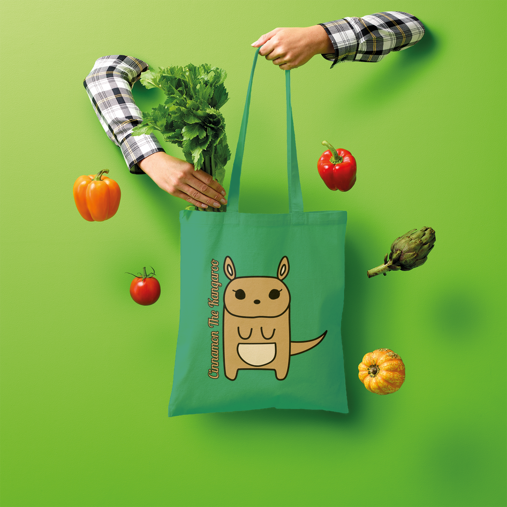 Cinnamon The Kangaroo - Shopper Tote Bag