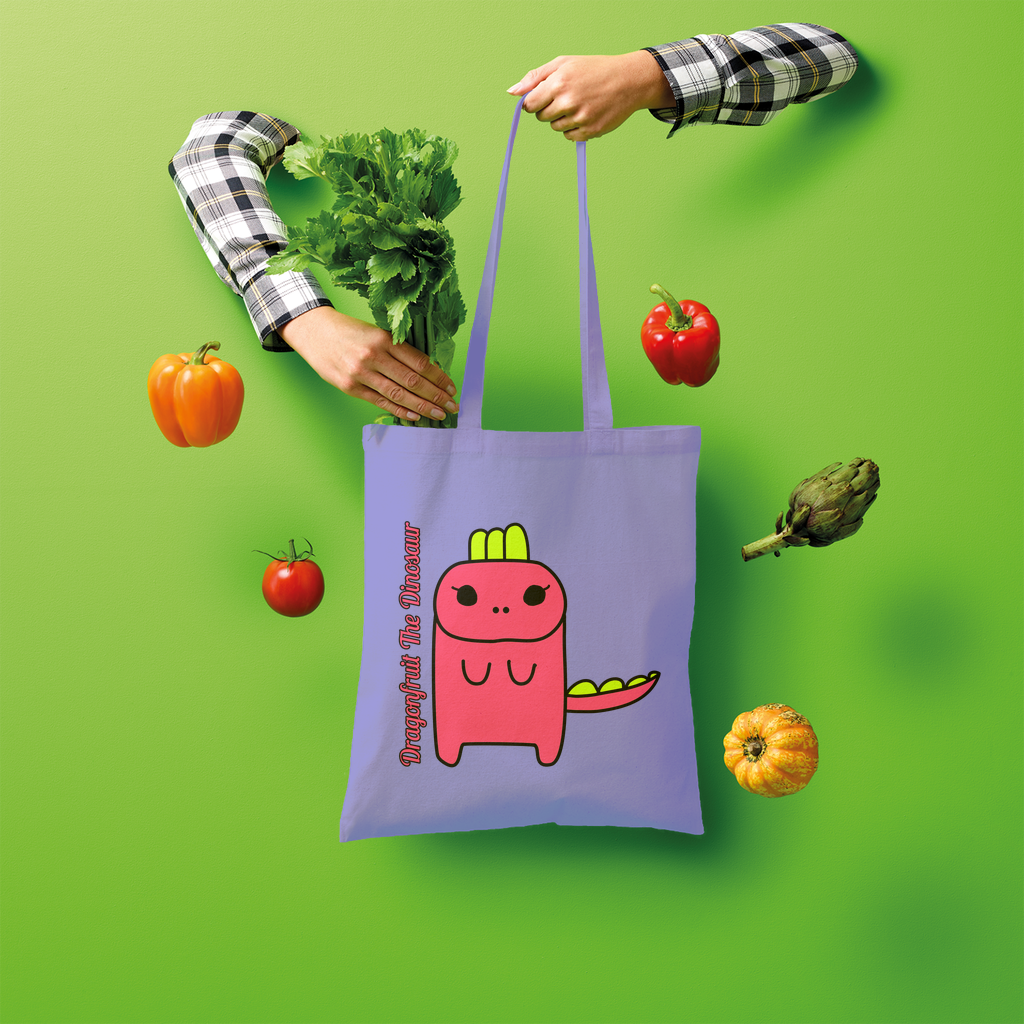 Dragonfruit The Dinosaur - Shopper Tote Bag