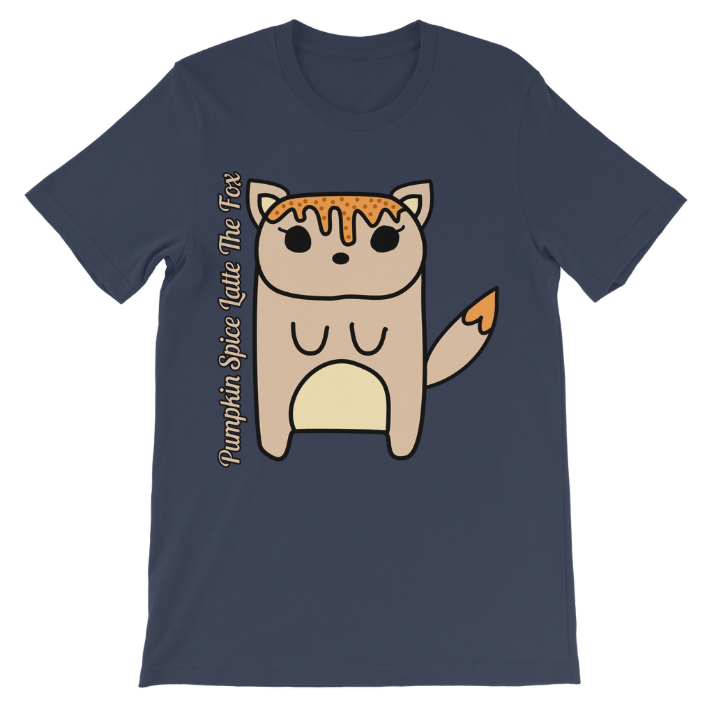 Pumpkin Spice Latte The Fox - Premium Kids T-Shirt