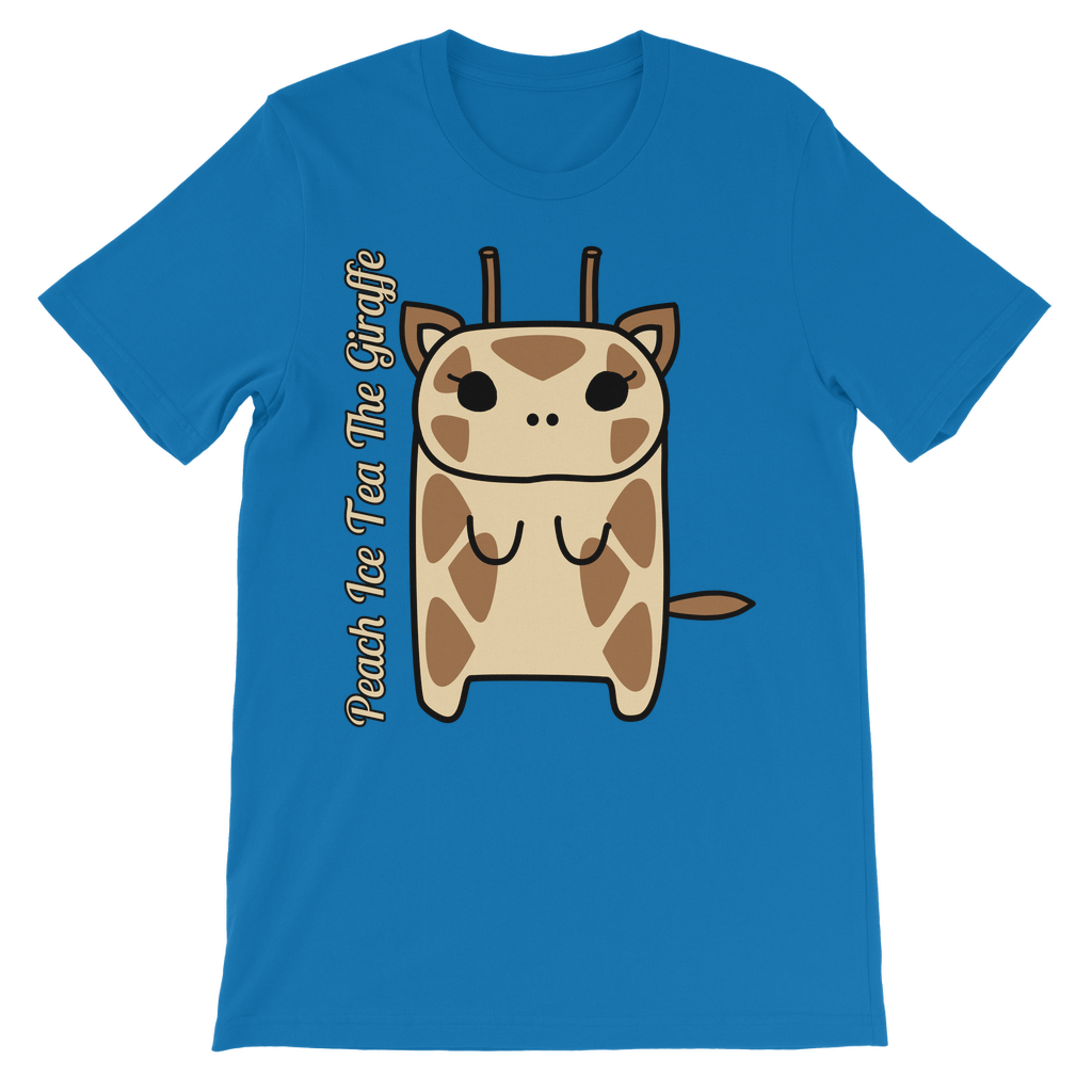 Peach Ice Tea The Giraffe - Premium Kids T-Shirt