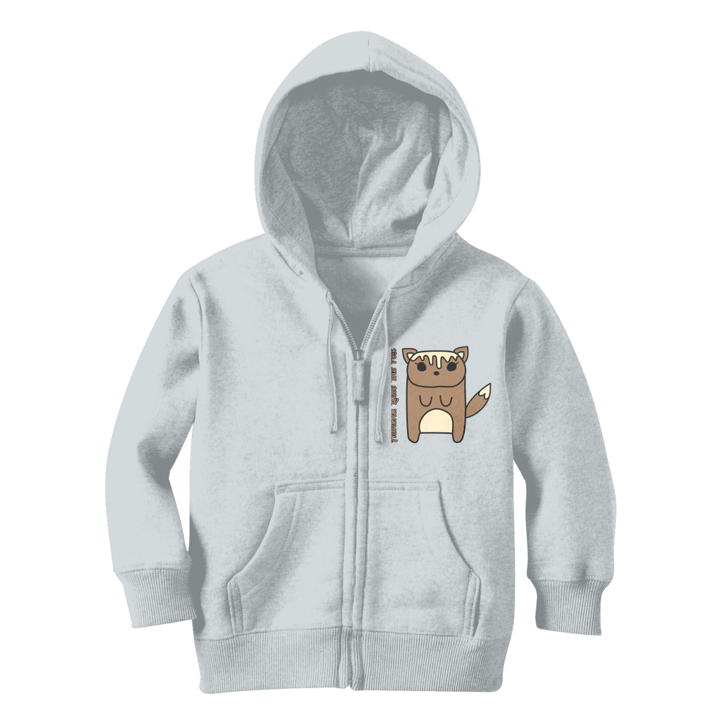 Almond Latte Classic Kids Zip Hoodie