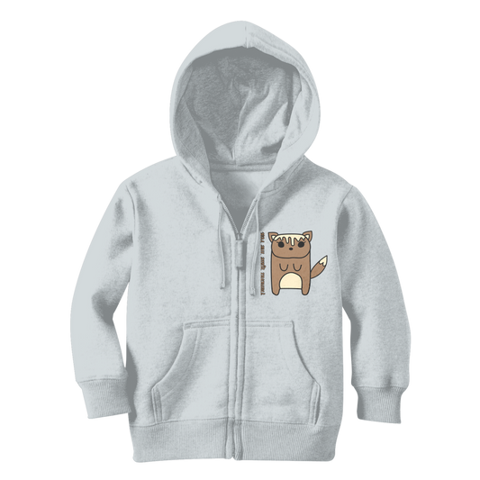 Almond Latte Classic Kids Zip Hoodie