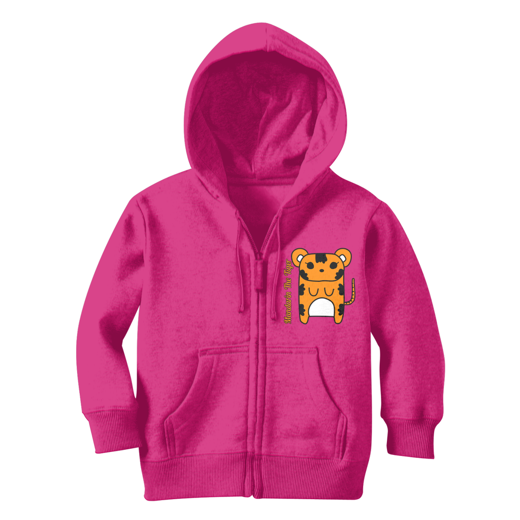 Mandarin The Tiger - Classic Kids Zip Hoodie