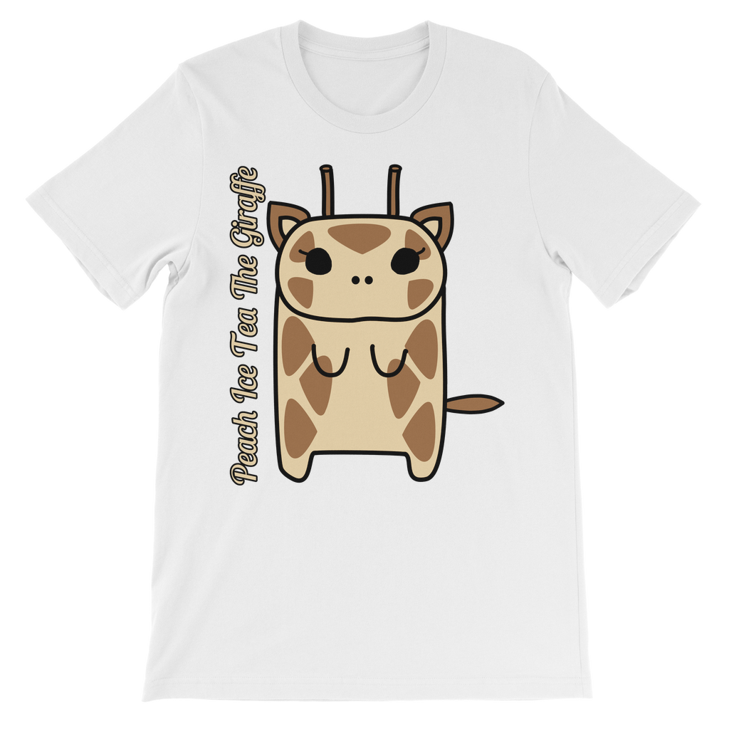 Peach Ice Tea The Giraffe - Premium Kids T-Shirt