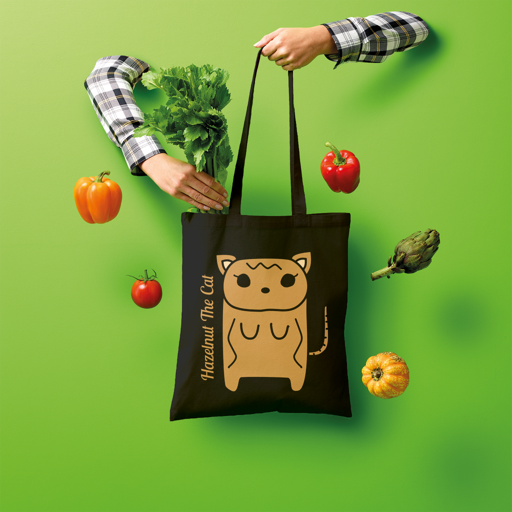 Hazelnut The Cat - Shopper Tote Bag