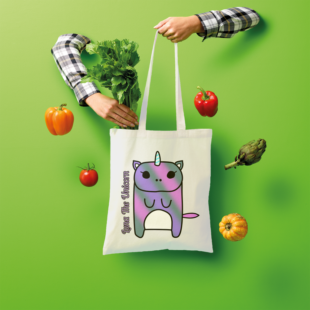 Luna The Unicorn - Shopper Tote Bag