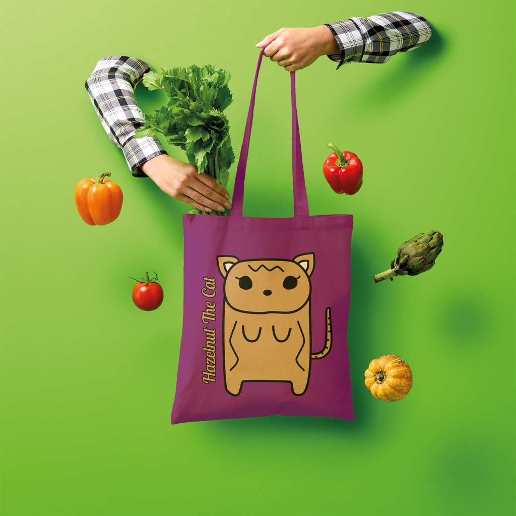 Hazelnut The Cat - Shopper Tote Bag