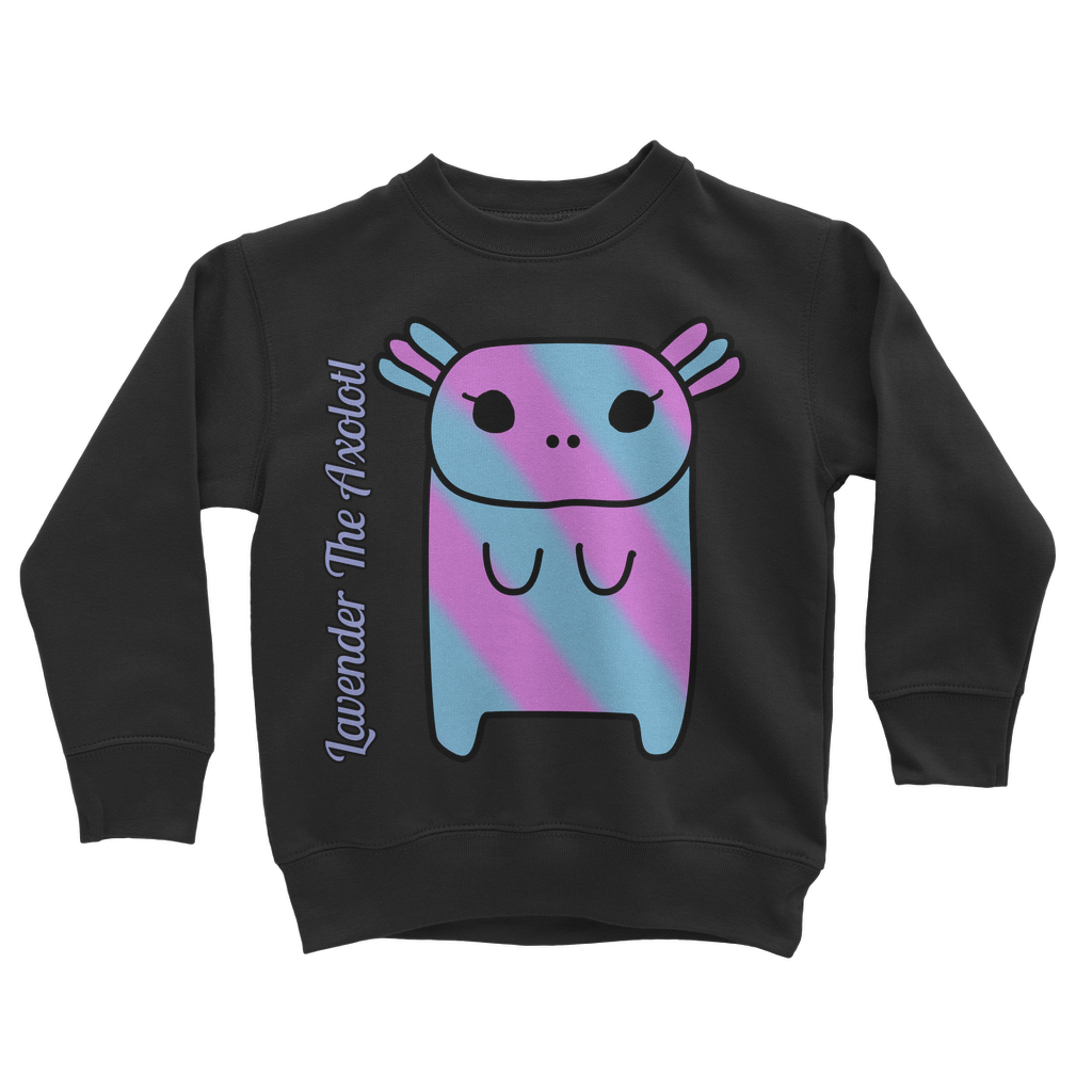 Lavender The Axolotl - Classic Kids Sweatshirt