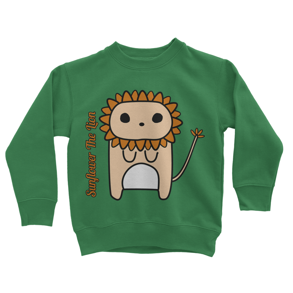 Sunflower the Lion - Classic Kids Sweatshirt