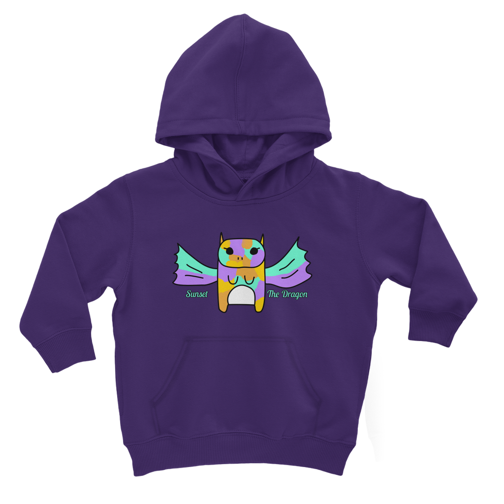 Sunset The Dragon - Classic Kids Hoodie