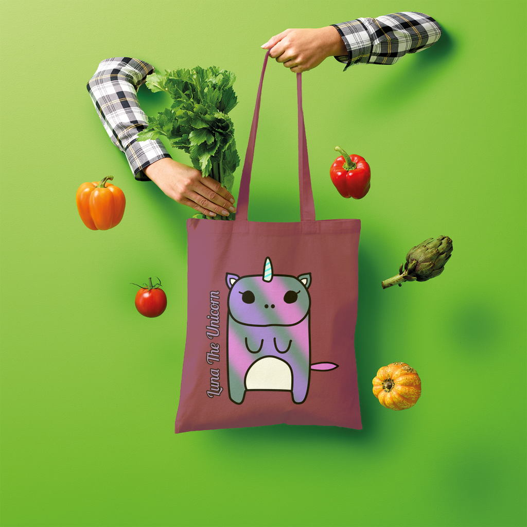 Luna The Unicorn - Shopper Tote Bag