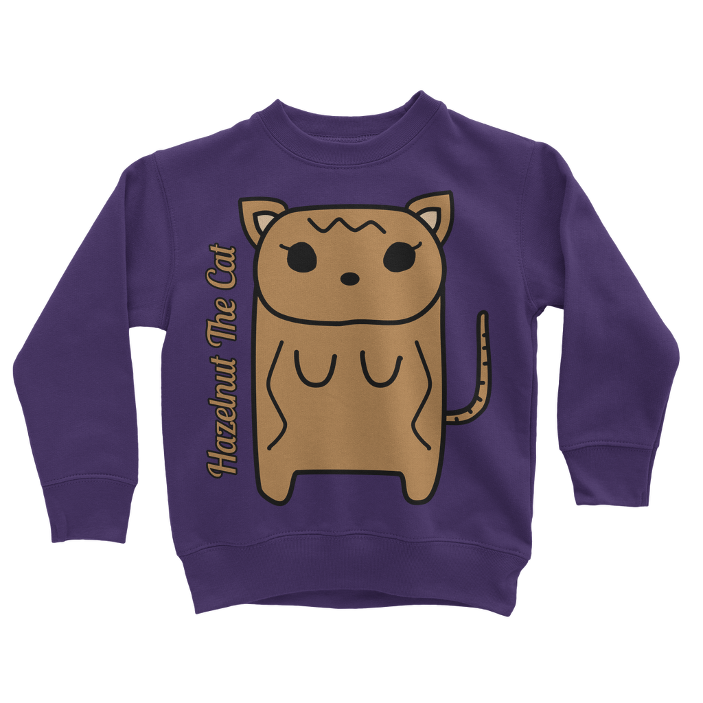 Hazelnut The Cat - Classic Kids Sweatshirt