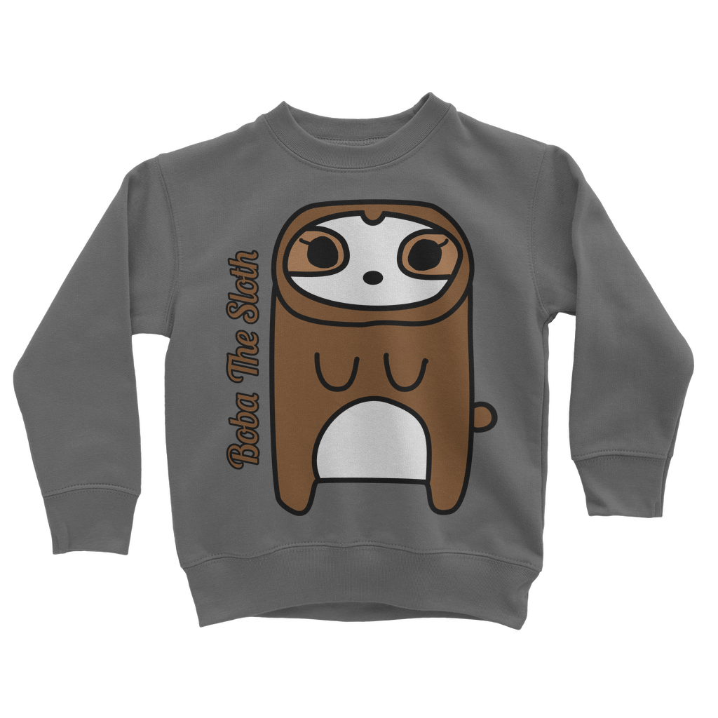 Boba The Sloth - Classic Kids Sweatshirt