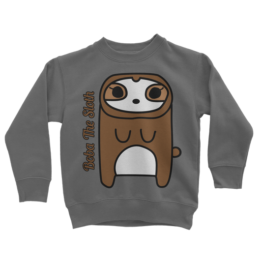 Boba The Sloth - Classic Kids Sweatshirt