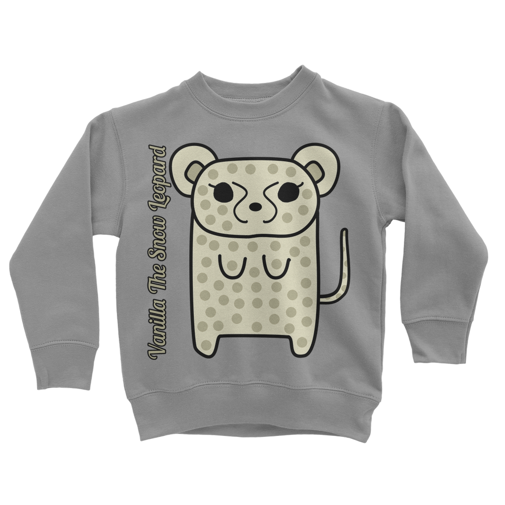 Vanilla The Snow Leopard - Classic Kids Sweatshirt