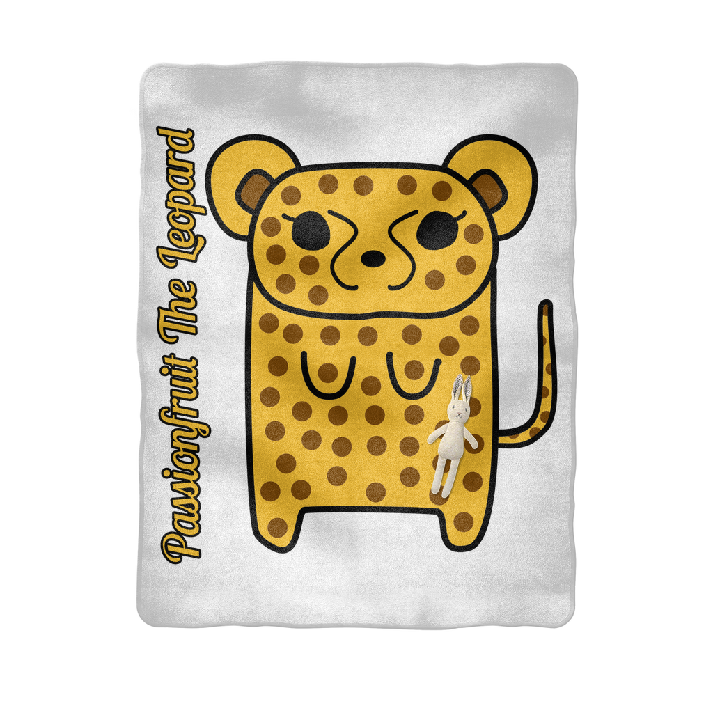 Passionfruit The Leopard - Baby Blanket