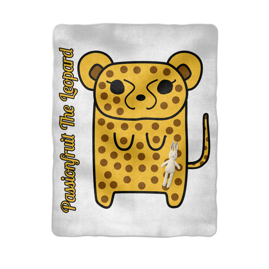 Passionfruit The Leopard - Baby Blanket