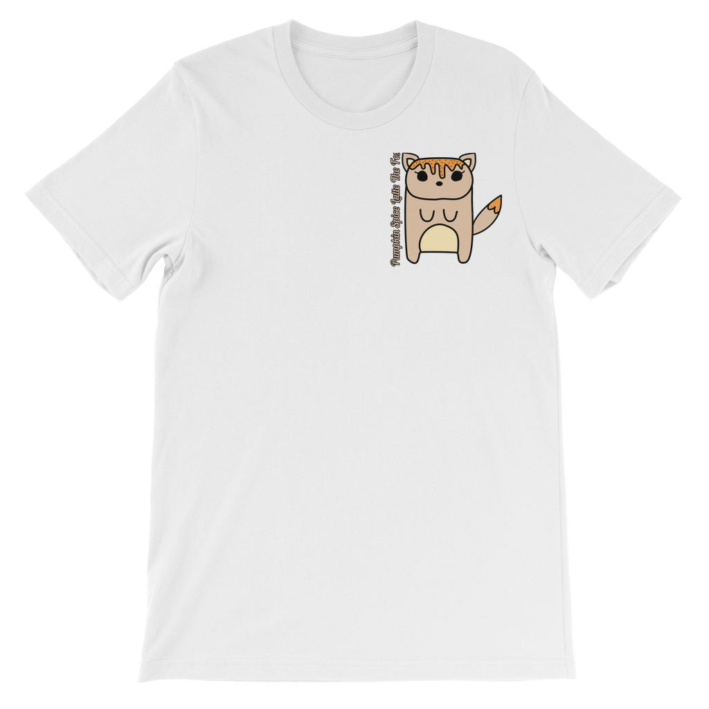 Pumpkin Spice Latte The Fox - Classic Kids T-Shirt