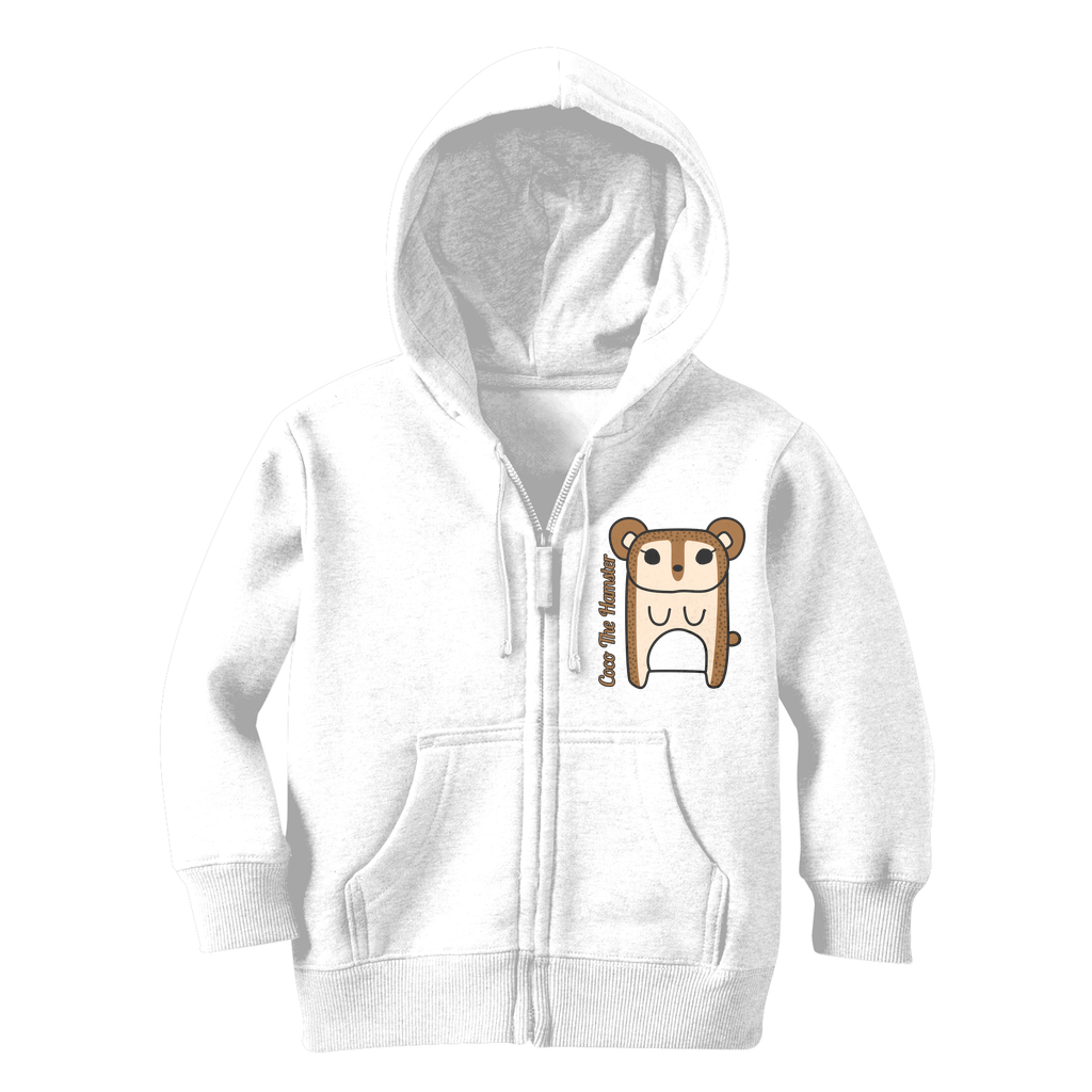 Coco The Hamster - Classic Kids Zip Hoodie