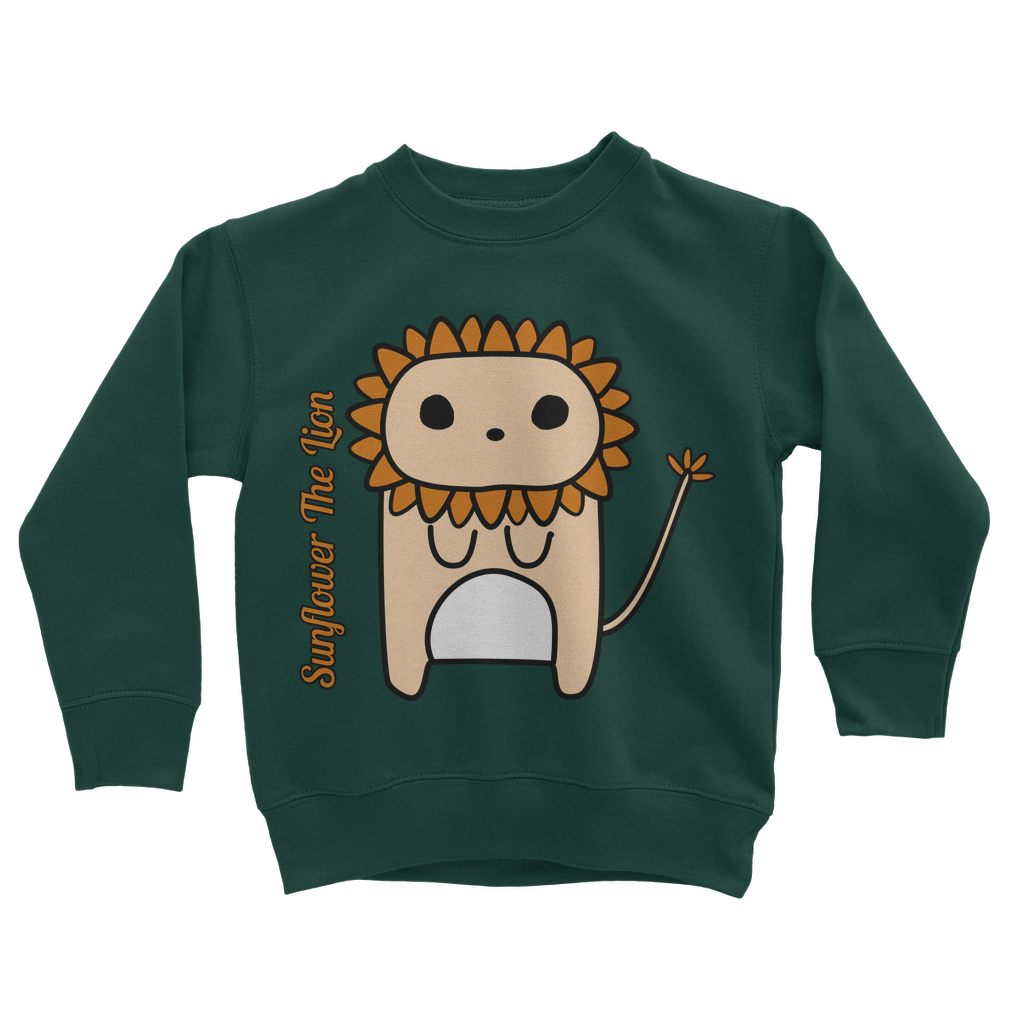 Sunflower the Lion - Classic Kids Sweatshirt