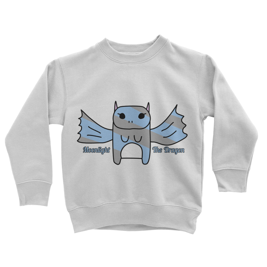 Moonlight The Dragon - Classic Kids Sweatshirt