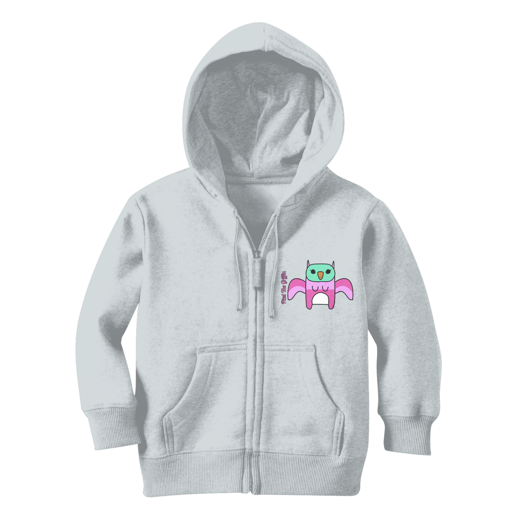 Pixel The Griffin - Classic Kids Zip Hoodie