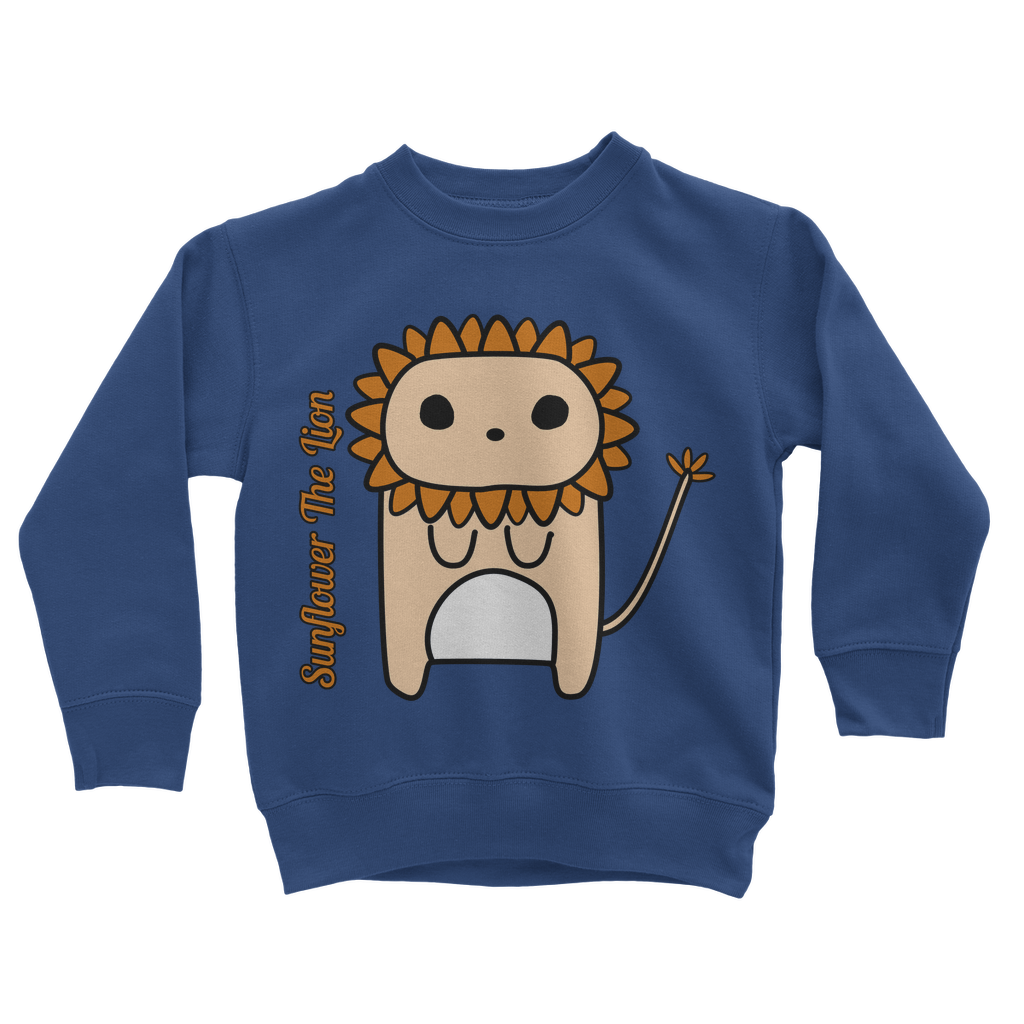 Sunflower the Lion - Classic Kids Sweatshirt