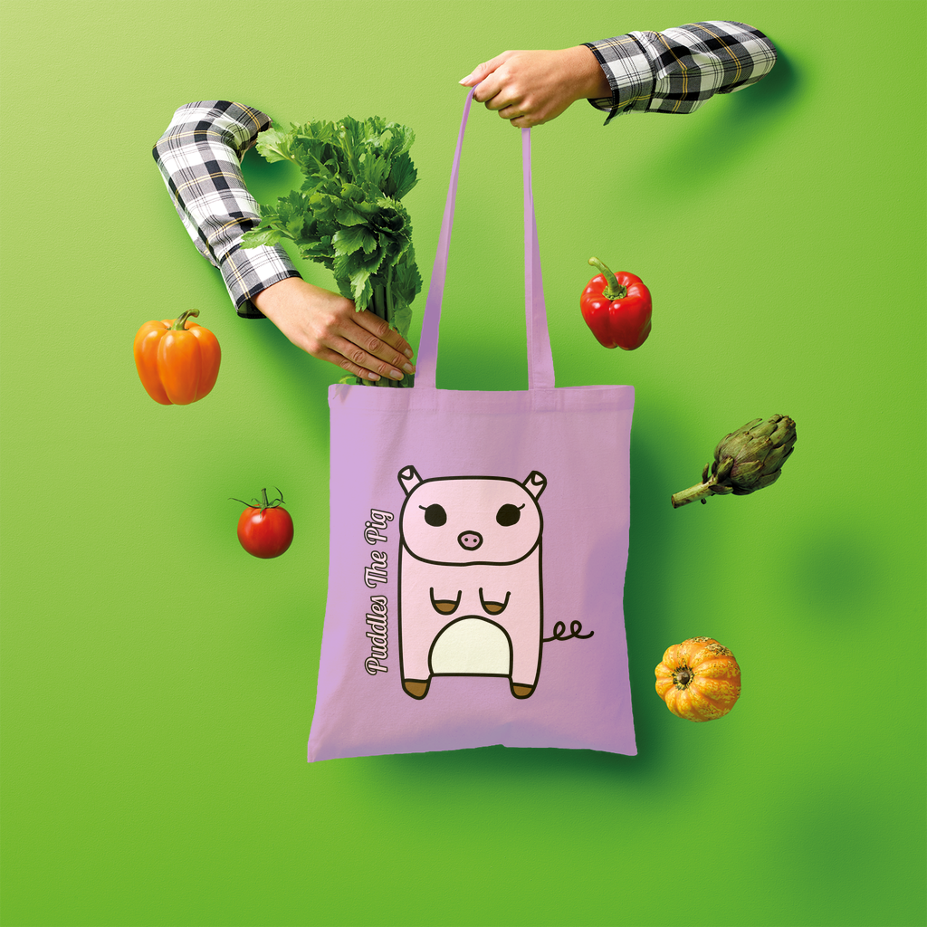 Puddles The Pig - Shopper Tote Bag