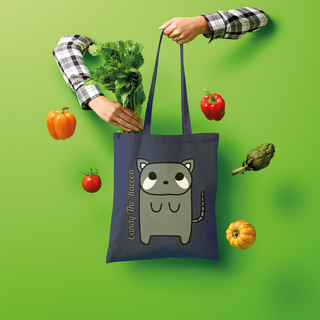 Candy The Racoon - Shopper Tote Bag