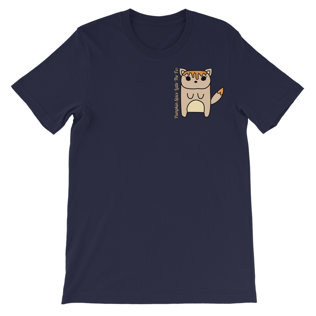 Pumpkin Spice Latte The Fox - Classic Kids T-Shirt