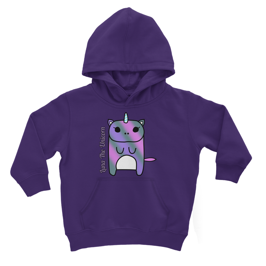 Luna The Unicorn - Classic Kids Hoodie