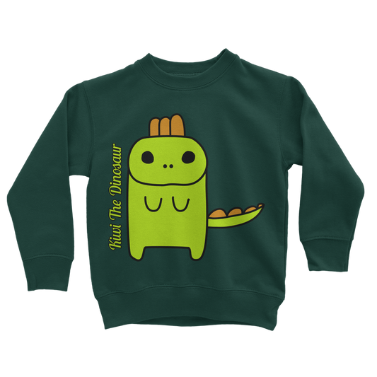 Kiwi The Dinosaur - Classic Kids Sweatshirt