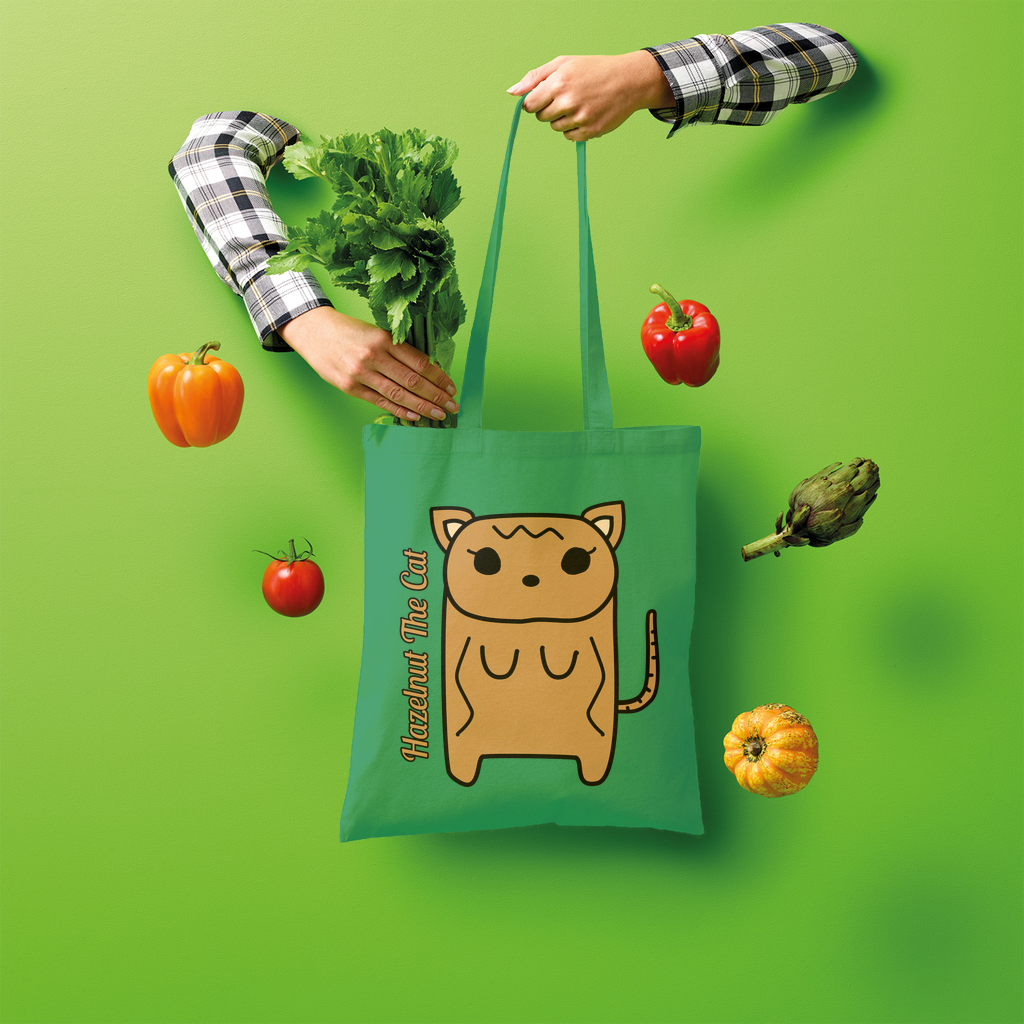 Hazelnut The Cat - Shopper Tote Bag