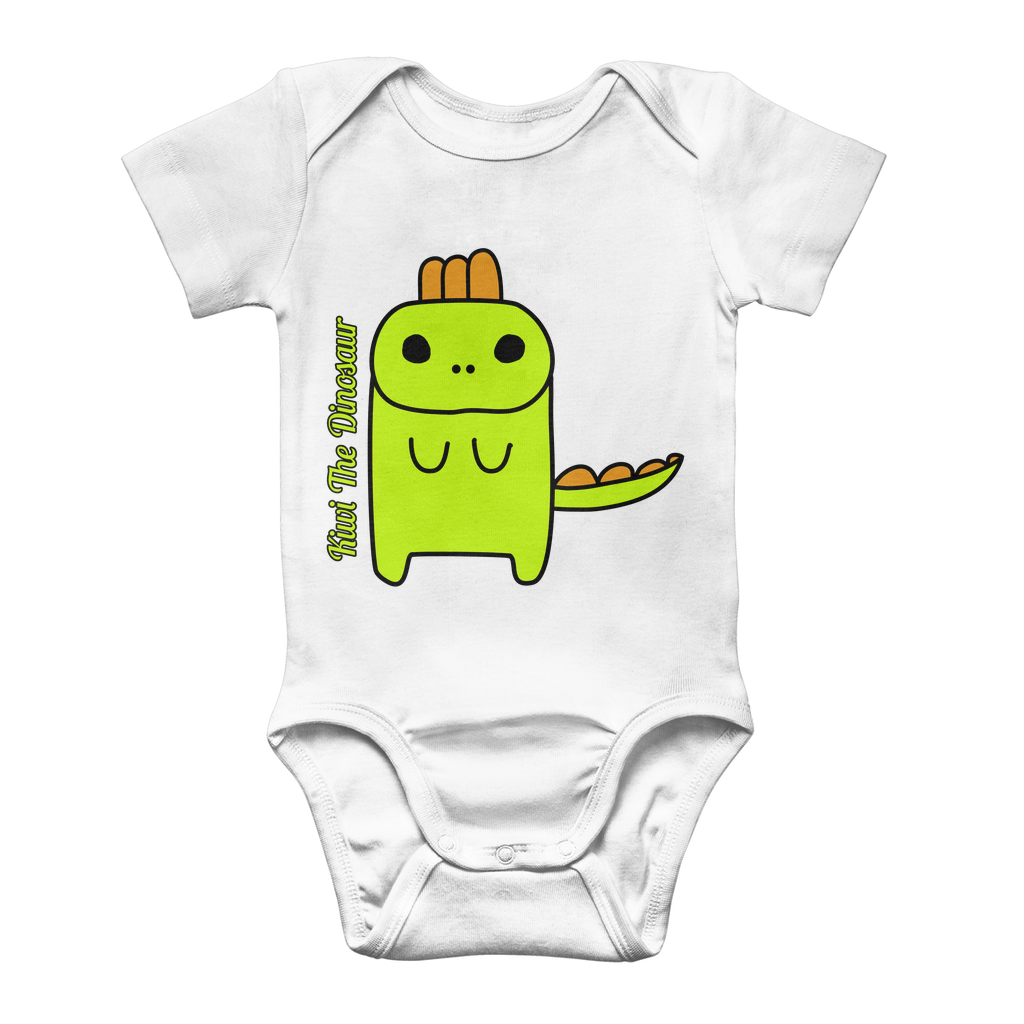 Kiwi The Dinosaur - Classic Baby Bodysuit