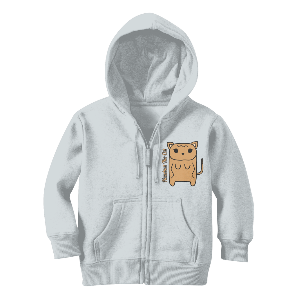 Hazelnut The Cat - Classic Kids Zip Hoodie