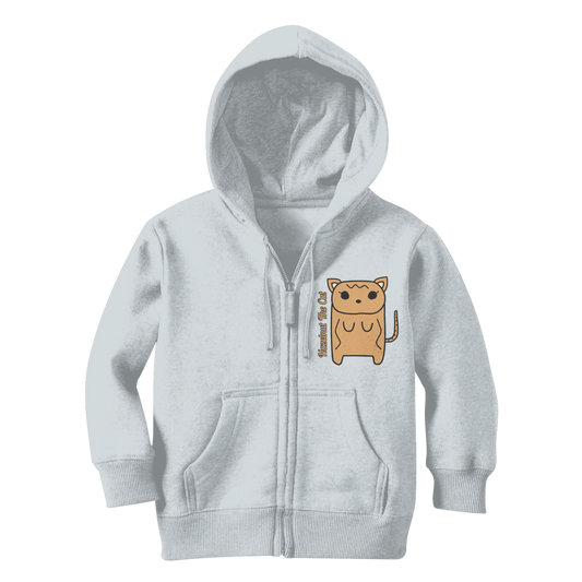 Hazelnut The Cat - Classic Kids Zip Hoodie