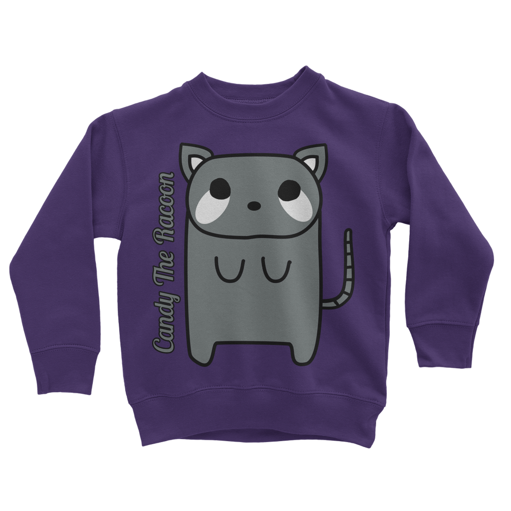 Candy The Racoon - Classic Kids Sweatshirt