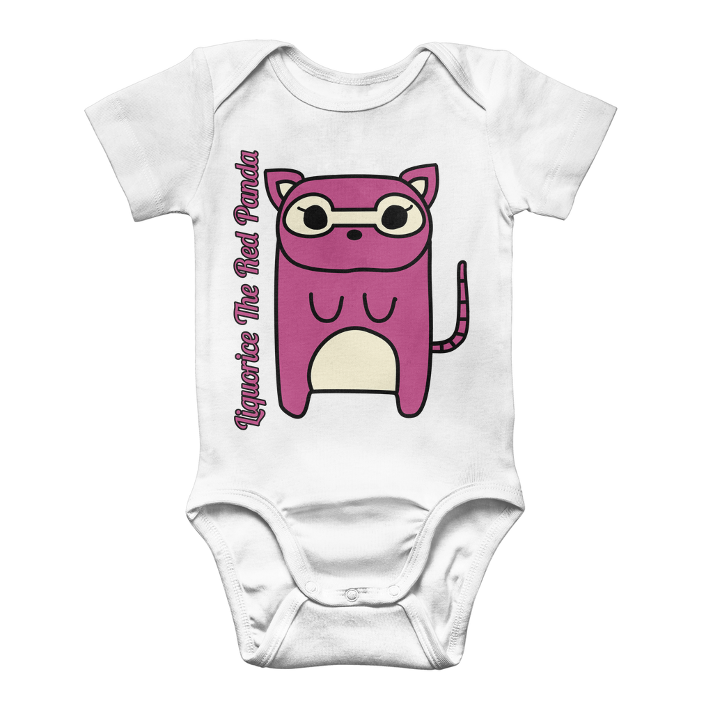 Liquorice The Red Panda - Classic Baby Bodysuit