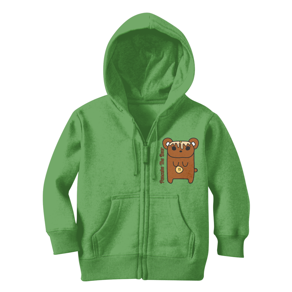 Pancake The Bear - Classic Kids Zip Hoodie