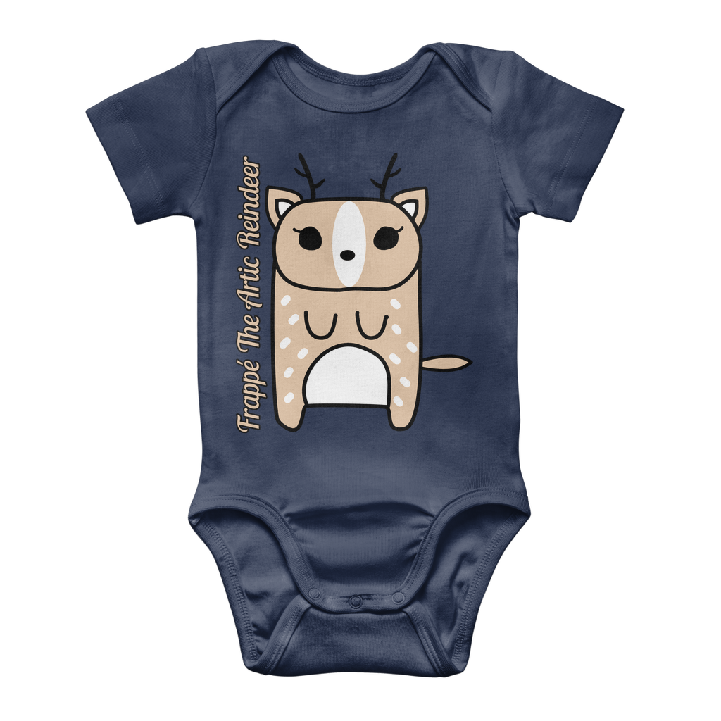 Frappé The Artic Reindeer - Classic Baby Bodysuit