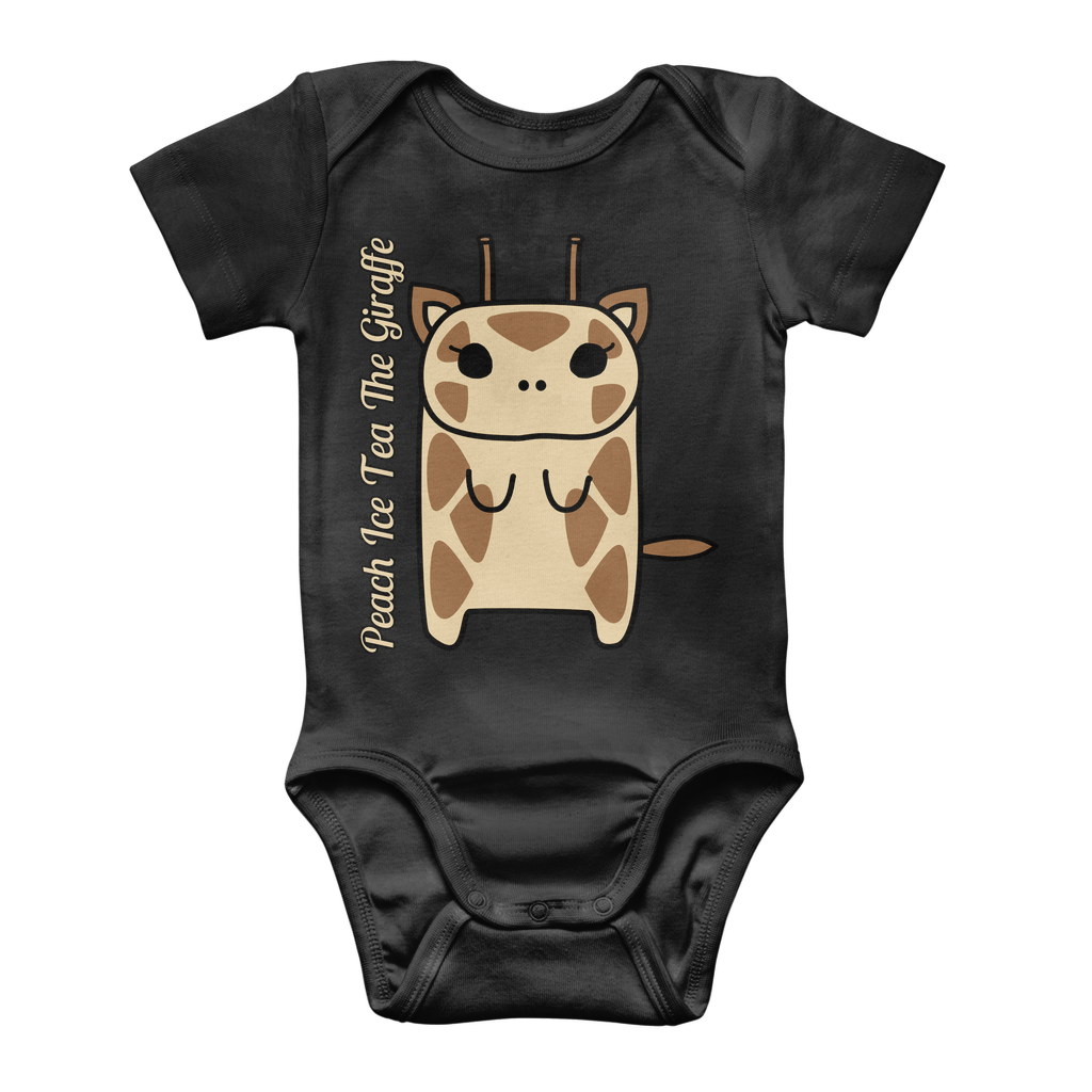 Peach Ice Tea The Giraffe - Classic Baby Bodysuit