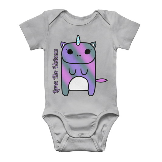 Luna The Unicorn - Classic Baby Bodysuit