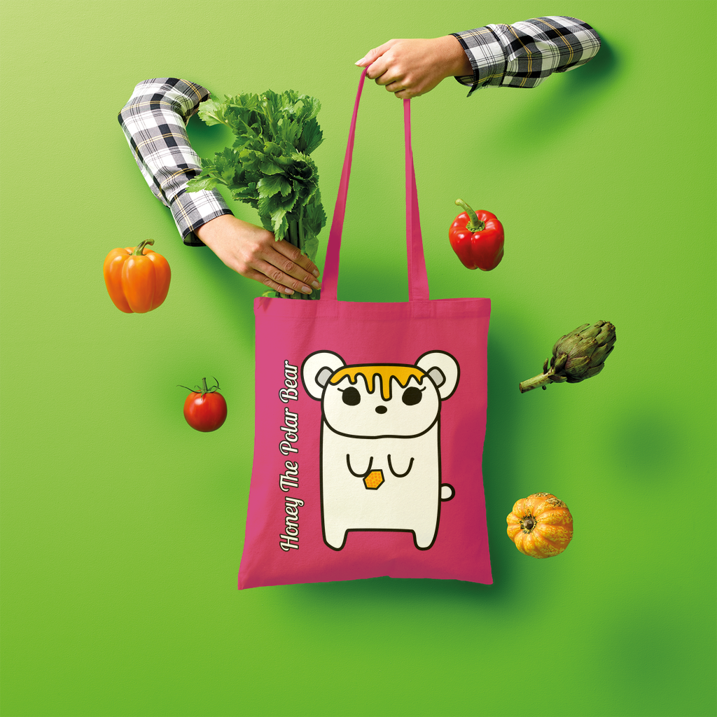 Honey The Polar Bear - Shopper Tote Bag