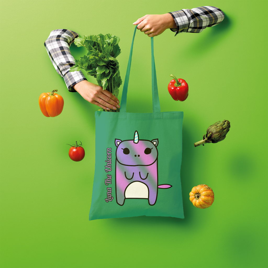 Luna The Unicorn - Shopper Tote Bag